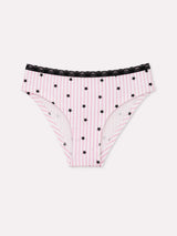 Jadea 6596 slip in cotone a fantasia rosa serie infinito
