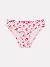 Jadea 6599 slip in cotone a fantasia mista rosa serie melodia
