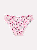 Jadea 6599 slip in cotone a fantasia mista rosa serie melodia
