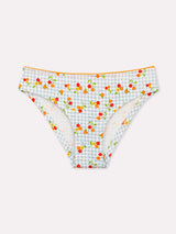 Jadea 6604 slip in cotone fantasia mista denim serie alba
