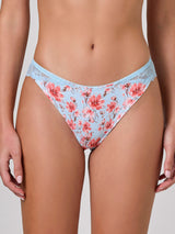 Jadea 6610 slip in cotone fantasia floreale cielo serie desiderio
