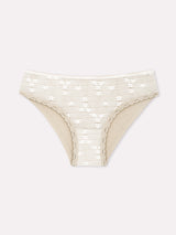 Jadea 6616 slip in cotone motivo floreale avena serie dolcezza
