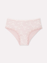 Jadea 6618 slip midi in cotone motivo floreale petalo serie dolcezza

