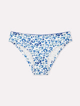Jadea 6619 slip in cotone fantasia maculata bluette serie magia
