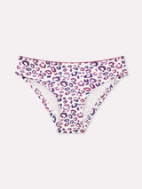 Jadea 6619 slip in cotone fantasia maculata mirtillo serie magia
