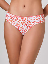 Jadea 6619 slip in cotone fantasia maculata papaya serie magia
