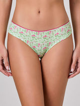 Jadea 6625 slip in cotone a fantasia mista menta serie abbraccio
