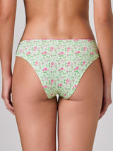 Jadea 6625 slip in cotone a fantasia mista menta serie abbraccio
