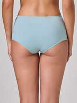 Jadea 6631 slip midi in pizzo floreale trasparente ardesia serie artemisia