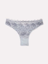 Jadea 6637 brasiliana in cotone e pizzo trasparente fiordaliso serie alma