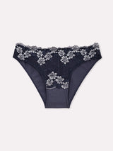 Jadea 6648 slip in cotone e pizzo floreale jeans serie beatrice 