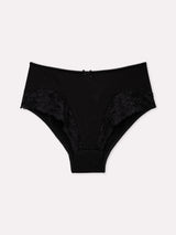Jadea 6655 slip midi in cotone e pizzo nero serie giulietta