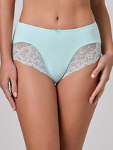 Jadea 6655 slip midi in cotone e pizzo tiffany serie giulietta