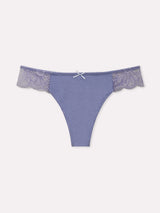 Jadea 6658 perizoma in cotone e pizzo iris serie minerva