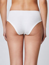 Jadea 6662 midi in cotone elasticizzato a costine panna
