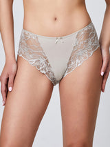 Jadea 6683 midi in pizzo floreale crema