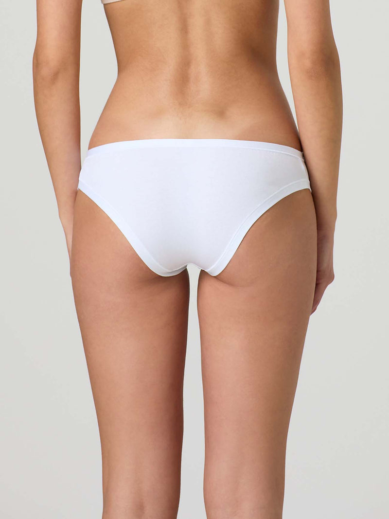 Low-waisted briefs in cotton modal