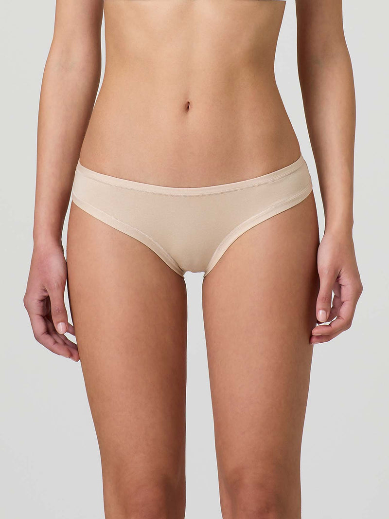 Low-waisted briefs in cotton modal