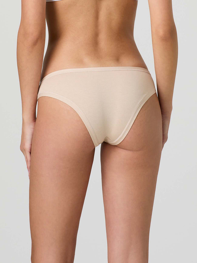 Low-waisted briefs in cotton modal