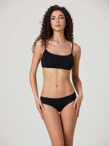 Low-waisted briefs in cotton modal