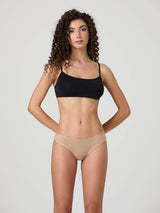 Low-waisted briefs in cotton modal