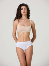 Cotton modal midi briefs
