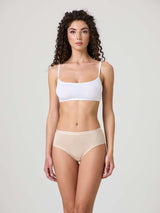 Cotton modal midi briefs