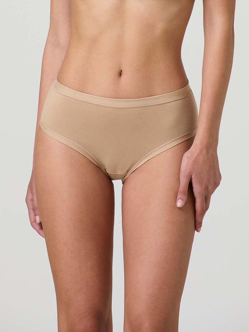 Cotton modal midi briefs