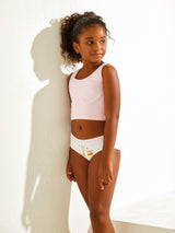 Jadea 809 slip bimba cotone elasticizzato fantasia giraffa 
