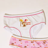 Jadea 810 slip bimba cotone elasticizzato fantasia scimmietta 
