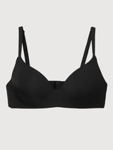 Jadea Reggiseno Abbraccio senza ferretto con leggera imbottitura nero