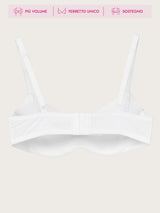 Reggiseno balconcino ferretto unico