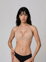 Jadea Reggiseno push up Desiderio con ferretto unico cipria
