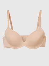 Jadea Reggiseno push up Desiderio con ferretto unico cipria