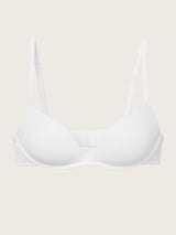 Jadea Fiamma reggiseno super push up senza ferretto bianco