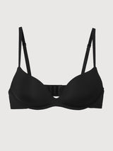 Jadea Fiamma reggiseno super push up senza ferretto nero