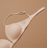 Padded triangle bra in modal cotton