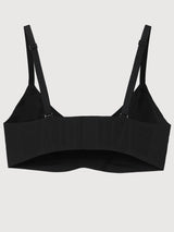 Jadea Nuvola reggiseno a triangolo senza cuciture coppe estraibili nero