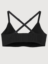 Jadea Nuvola reggiseno a triangolo senza cuciture coppe estraibili nero