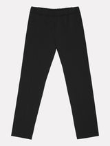 Jadea 152 leggings pantalone nero con cuciture in viscosa