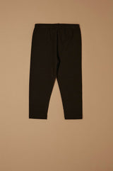 Leggings bimba modello capri in fresco cotone