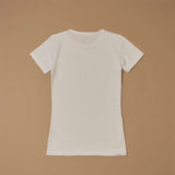 Crew-neck T-shirt in modal cotton