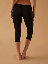 Leggings modello capri in fresco cotone