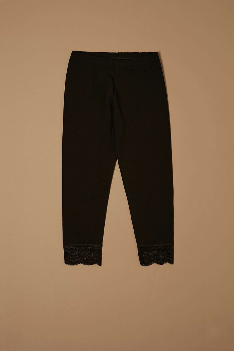 Leggings Capri In Jersey Di Cotone Stretch Donna - Foto 10