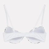 Jadea 4606 push-up bicolore bianco in pizzo moscato 