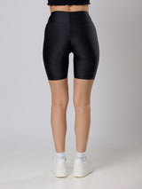 Leggings modello ciclista in microfibra