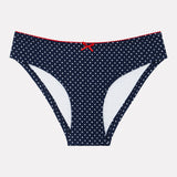 Jadea 6395 slip a pois blu paloma. 