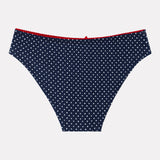 Jadea 6395 slip a pois blu paloma. 